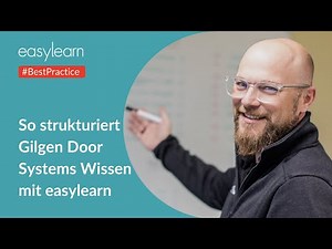 Best Practice: So schult die Gilgen Door Systems AG mit easylearn.