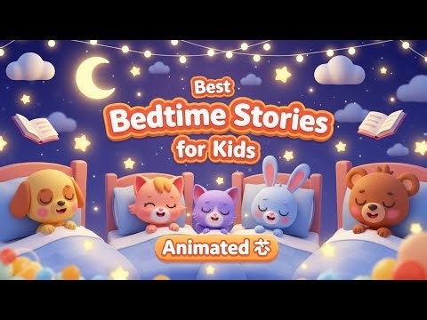 Best Bedtime Stories for Kids Animated 🌙 | Relaxing & Fun Stories for Toddlers