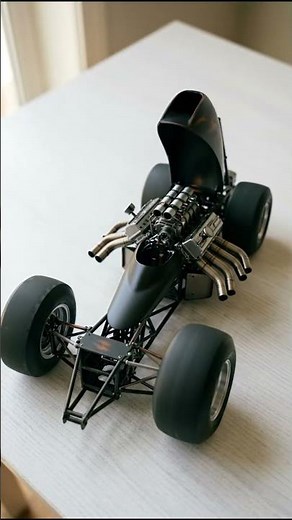 Pocket Capsule Transforms into a Top Fuel Dragster! 🤯🏁#shorts
