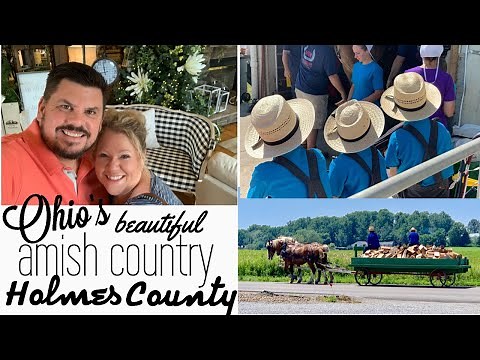 Beautiful Holmes County, Ohio // Amish Country Travel Vlog // Celebrating 28 Years!