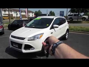 *SOLD* 2015 Ford Escape Titanium FWD Walkaround, Start up, Tour and Overview