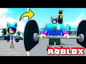 Becoming The STRONGEST Player In Roblox! Roblox Weight Lifting Simulator
