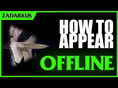 How To Hide Yourself On League Of Legends - How To Appear Offline (Offline Mode)