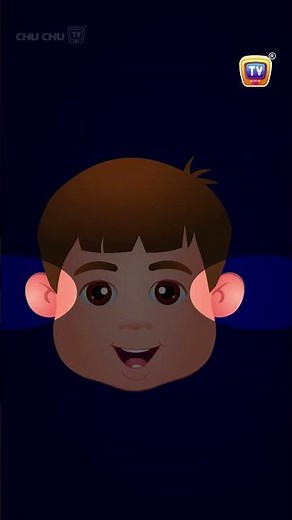 Head Shoulders Knees and Toes - Dance Song #shorts #chuchutv #nurseryrhymes #KidsSongs