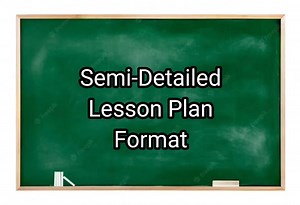 Here's another Lesion Plan Format that will serve as your guide. Semi-Detailed Lesson Plan Format #lessonplanningbelike #teachersoftiktok #lessonplanning #teachinginternship #foryou #capcutviral #semidetailedlessonplan