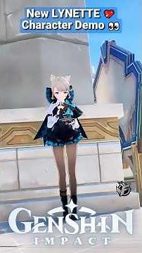 LYNETTE New Character Demo Gameplay - "Lynette: Cat in the Box" | Genshin Impact✨ #gamingcommunity