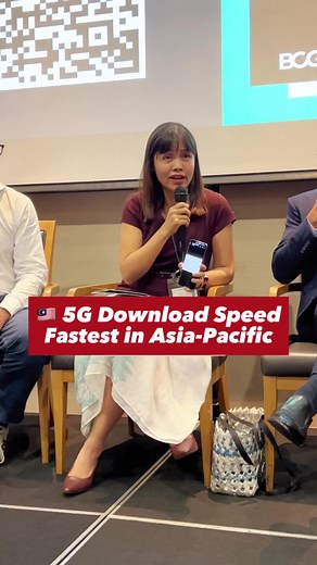 Malaysia's 5G download speed fastest in Asia-Pacific in H1. #Ookla #kementeriankomunikasidandigital Malaysia Digital Economy Corporation Suruhanjaya Komunikasi dan Multimedia Malaysia | Teo Nie Ching (张念群)