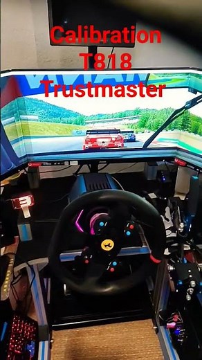 calibration T818 Trustmaster