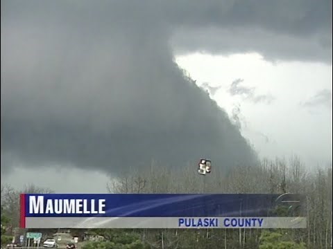 January, 21st 1999 KATV Tornado Coverage Part 1