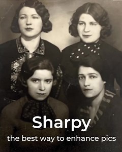 1.4M views · 53 reactions | Are your photos blurry? Our new feature will sharpen them in seconds | Photomyne | Facebook