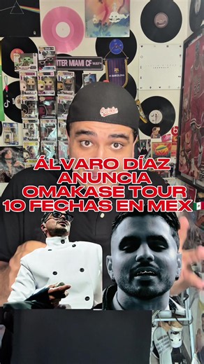 Omakase Tour Álvaro Díaz — Fechas y precios en México 2026