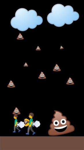 poop rain in poop land so scary ooo