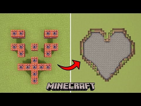 How to Make a TNT Heart in Minecraft