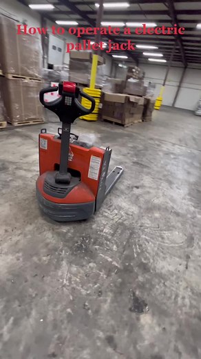 How to Operate an Electric Pallet Jack | Step-By-Step Guide