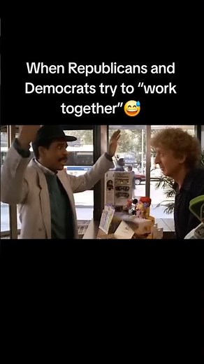 "A perfect summary of American politics these days😆🤦‍♂️"