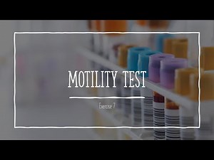 Motility Test