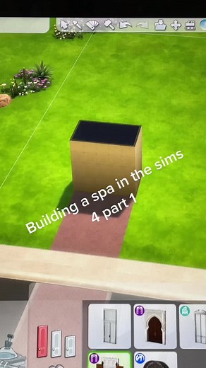Creating a Relaxing Spa in The Sims 4 | Build Series Part 1