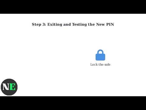 SentrySafe Portable Safe – Change Combination PIN/Passcode (Step-By-Step)