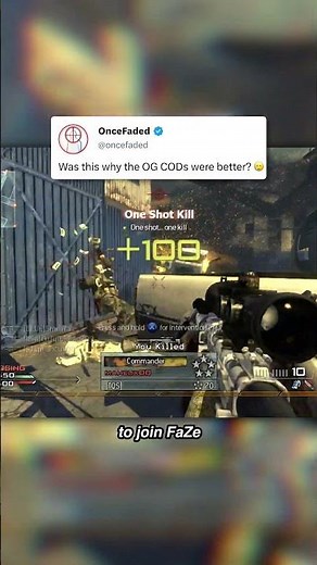 The OG COD secret that mad Call of Duty PERFECT 🥲 #callofduty #nostalgia