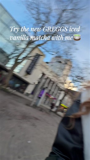 if ur one to say it tastes like grass.. politely leave🙂‍↕️ #matcha #greggs #fyp #CapCut