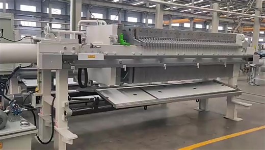 Program Controlled Membrane Filter Press Industrial Filtration Equipment for Chemical Industry