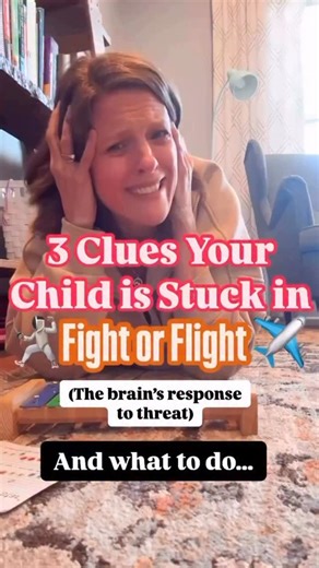 Get my Free Printable with 5 tools for helping your kid CALM DOWN FAST. https://yourkidstable.com/emotions-printable/ It’s not “bad behavior.” It’s likely a fight or flight response. When kids feel overwhelmed or unsafe (even in subtle ways), their nervous system kicks into protection mode. That can look like: Arguing, Controlling the situation, Mood swings or explosive reactions. Instead of punishment or lectures, try giving your child’s body a way to move through it: 1. Push the wall 2. Shake 