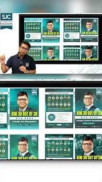 How to score 30 out of 30 in MCQs in 2026 CMA Exams? #shorts #sjcinstitute #sjc