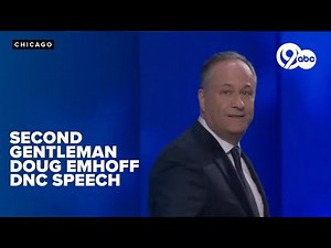 Full speech: Second Gentleman Doug Emhoff at the Democratic National Convention, 8/20/2024