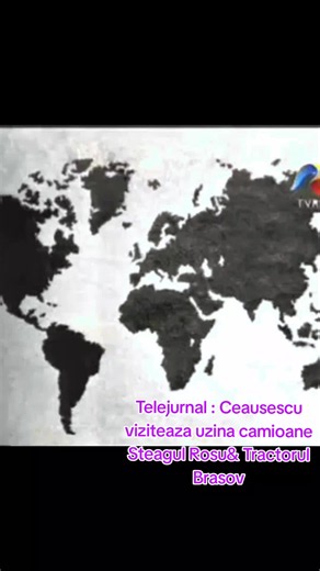 Telejurnal alb negru, Ceaușescu vizitează Uzina Steagul Rosu, Tractorul Brașov #romaniaviral