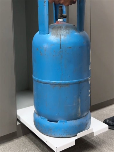 Rel Laci Tatakan LPG Set — Pasang Mudah untuk Penyimpanan Aman