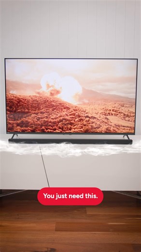 BIG TV sound without the BIG price tag! 📺 Get cinema-level quality with our 210W Ultra Slim Dolby Atmos Soundbar & Wireless Subwoofer for just $249! Say goodbye to overpriced TVs and systems. Upgrade your audio experience now! | Kogan.com
