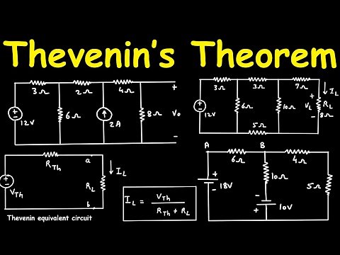 Thevenin's Theorem Problems | Thevenin's Equivalent Circuit | Electrical Engineering