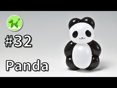Panda - Balloon Animals for Beginners #32