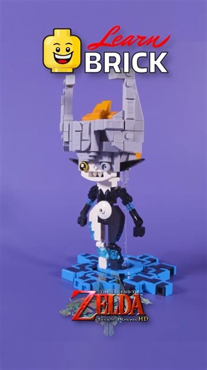 I'm Building MIDNA from the Legend of Zelda using 460 LEGO bricks! #zelda #lego #twilightprincess