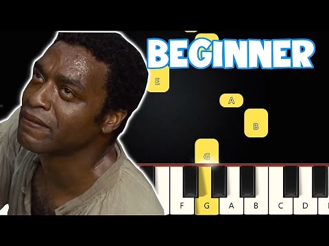 Amazing Grace | Beginner Piano Tutorial | Easy Piano