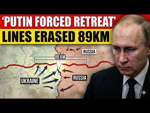 Putin IS FORCED To Retreat... Ukraine ERASED Russian Lines for 89 Kilometers