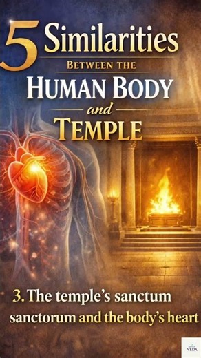 Similarities between Human Body and Temple