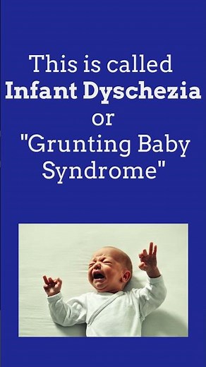 Why does my baby grunt while pooping?