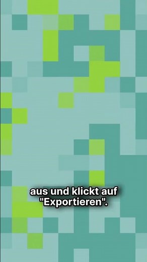 Stammdaten einfach exportieren I 60 Sekunden DATEV