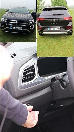 Light operation in the VW T-ROC 1.5 TSI OPF DSG 2024 #shorts