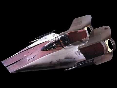 Star Wars: A Wing Ambient Engine Sound for 12 Hours
