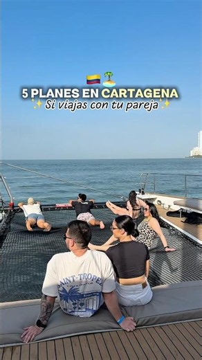 Plans if you travel to Cartagena with your partner 💕🇨🇴 #cartagena #cartagenadeindias #islasdelros...