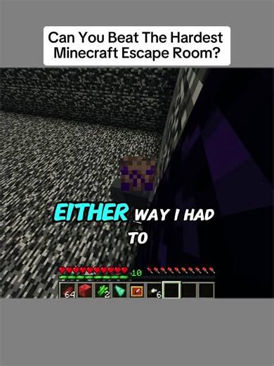 Minecraft: Bedrock Wall & Nether Portal Secret