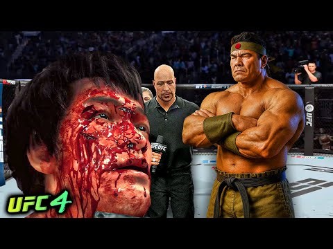 Commandos Sensei vs. Bruce Lee (EA sports UFC 4) - Rematch