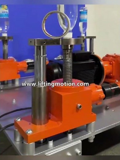 Ultimate Stability Test: 4 Bevel Gear Screw Jacks Lift with Standing Coins!