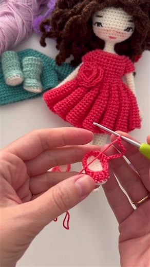 DIY Crochet Doll Shoes Tutorial