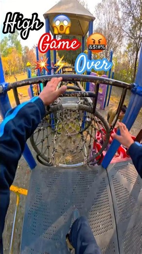 Play ground parkour pov 🤡🫢free running #foryou #parkour #teambackflip #shorts #frontflip #viral