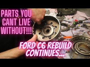 Rebuilding a C6 Ford Automatic Transmission, part 5, assembly continued...