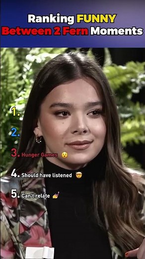 Ranking FUNNY Between 2 Fern Moments #celebrity #funny #betweentwoferns #shorts #moments #jokes