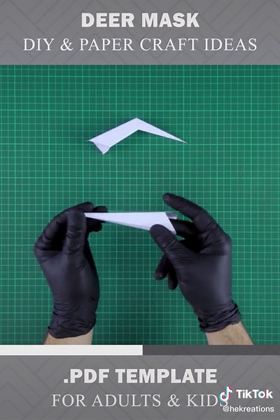 DIY Tutorial: How to Make a Deer Mask for Halloween and Carnaval